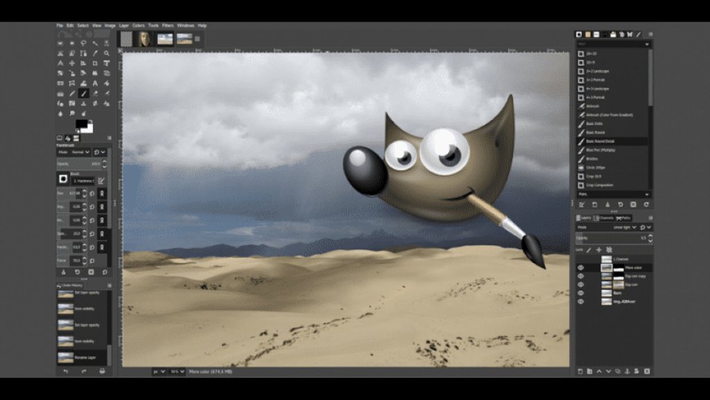 GIMP convert tool